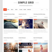Simple Grid Blogger Template