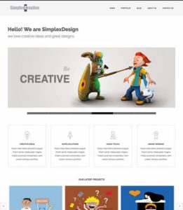 Simplex BLG Responsive Blogger Template 2015 Free