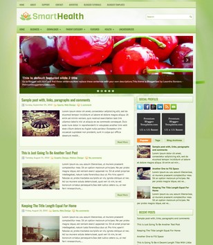 SmartHealth Blogger Templates