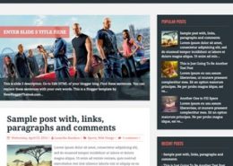 Solon Responsive Blogger Templates