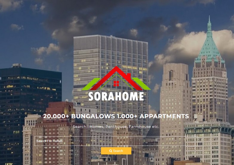 Sora Home Blogger Template is a Blogger premium real estate theme with an awesome targeted look.