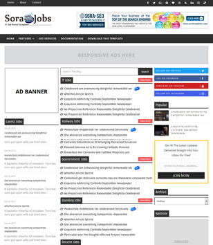 Sora Jobs Blogger Templates