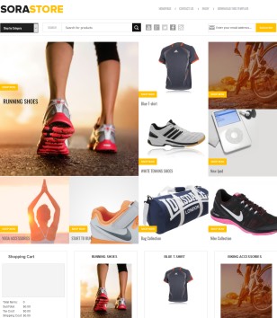Sora Store Blogger Templates