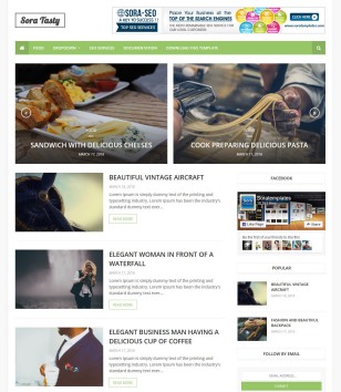 Sinensis Responsive Blogger Template • Blogspot Templates 2023