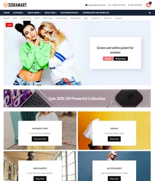 SoraMart Blogger Templates