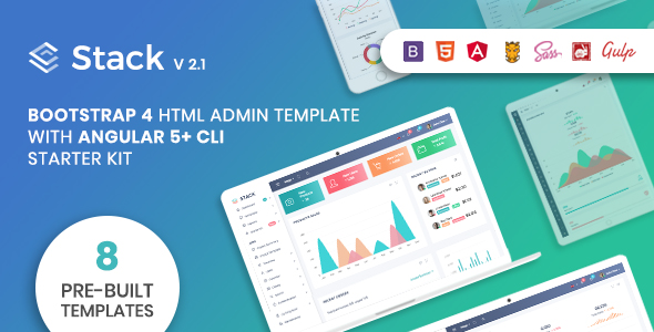 Stack - Bootstrap 4 Admin Template & Angular 5+ CLI Starter Kit