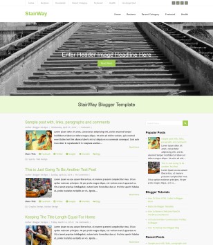 StairWay Blogger Templates