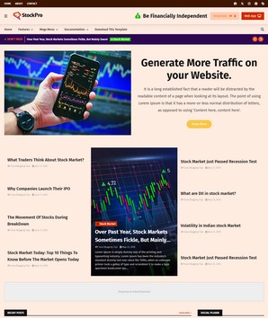 StockPro Blogger Templates