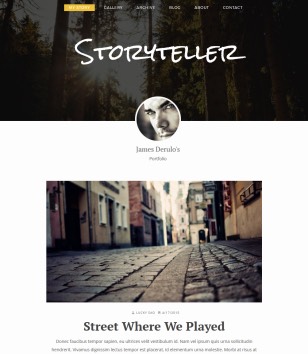 Storyteller Blogger Templates