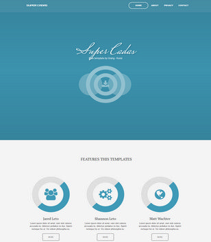 Super Cadas Responsive Blogger Templates