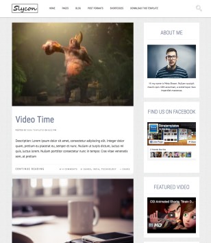 Sycon Blogger Templates
