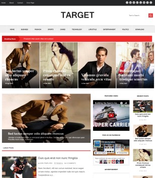 Target Blogger Templates