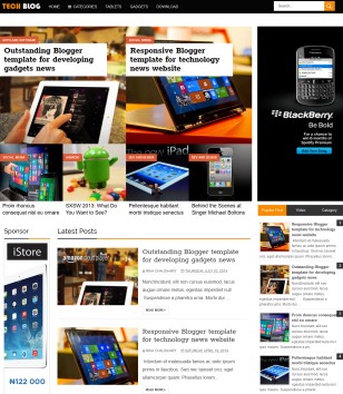 Tech Blog Templates