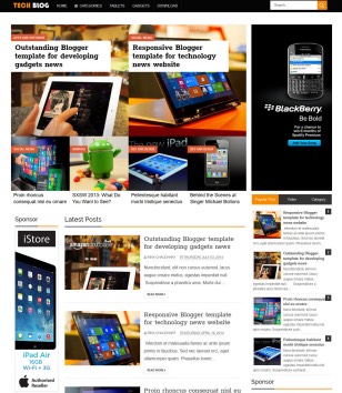 Tech Blog Templates