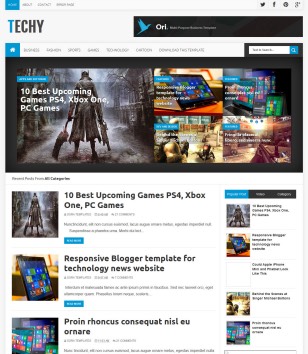 30+ Best Gaming Website Templates & Themes 2021  Website template, Gaming  blog, Responsive website template