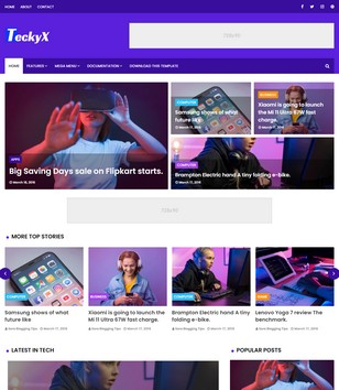 Teckyx Blogger Templates