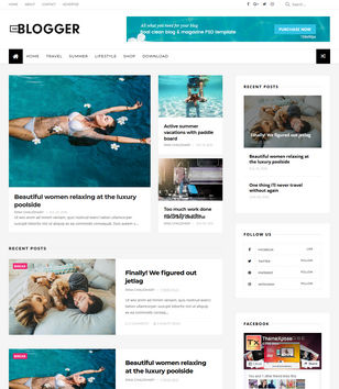 TheBlogger Blogspot Templates