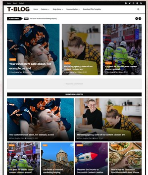 Today Blog Blogger Templates