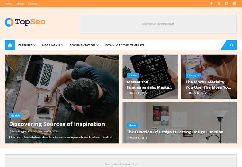 TopSEO Blogger Template is a clean, professional, and highly optimized theme designed for digital marketers, SEO agencies, and business blogs.