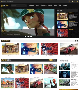 Tube Mag Blogger Templates