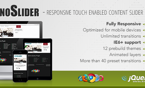 UnoSlider - Responsive Touch Enabled Slider
