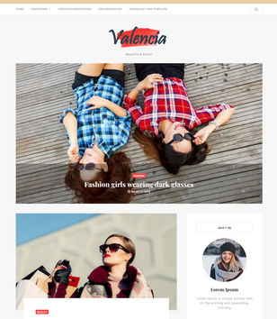 Valencia Blogger Templates