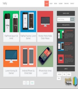 Varly Responsive Blogger Templates