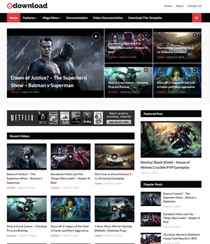 Video Download Blogger Templates