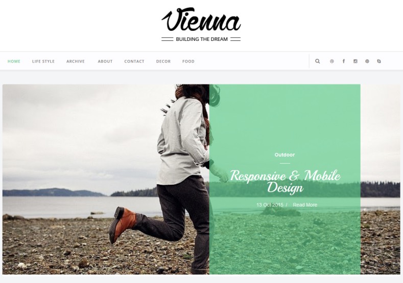 Vienna Blogger Template. This template designed by yotemplates. Best simple responsive template for blogger blog. Vienna Blogger Template